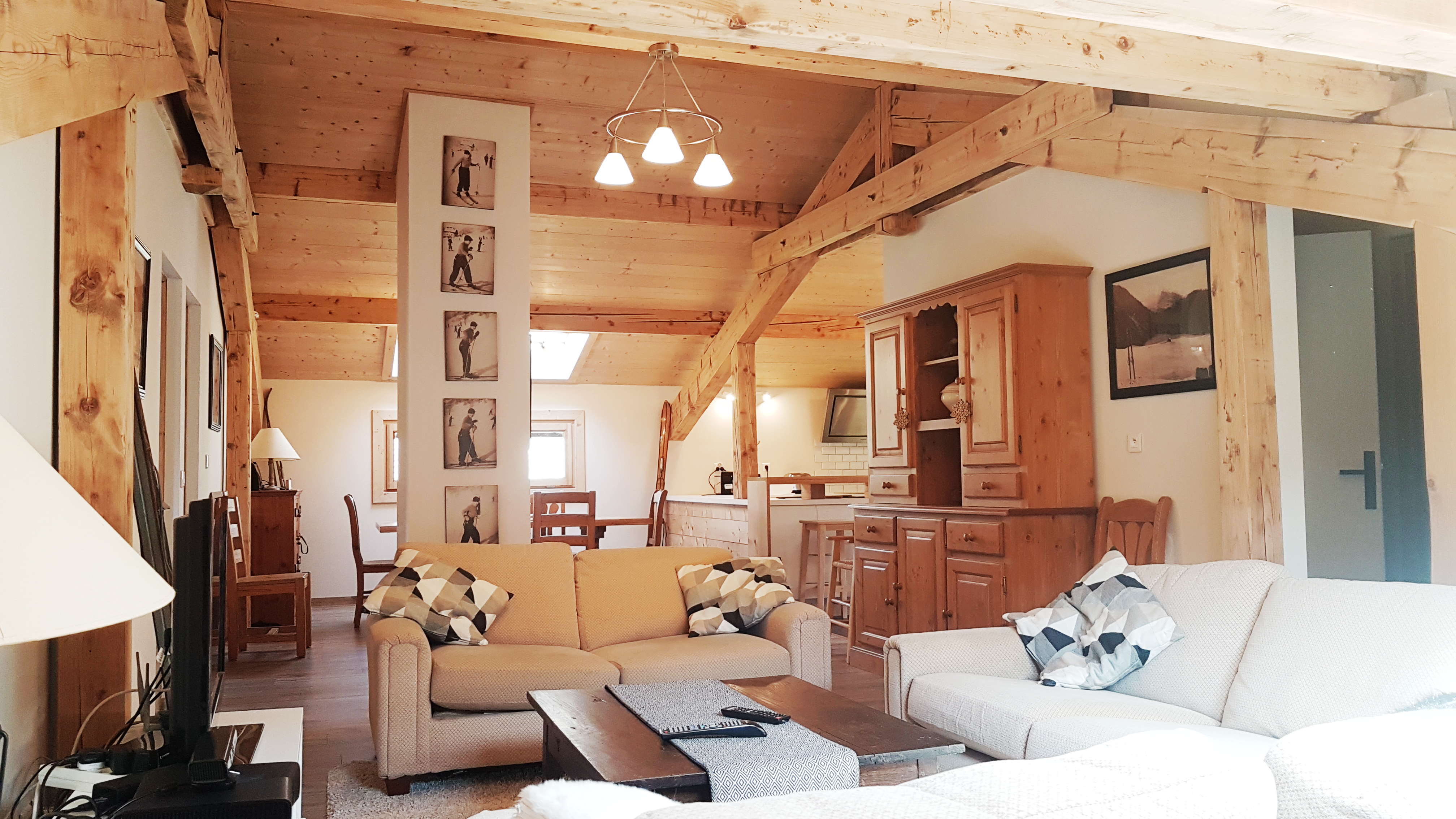 Suite Amont - south balcony view